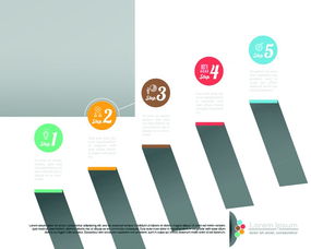 信息圖表設計素材 矢量圖片在商務金融與信息服務業務中的應用